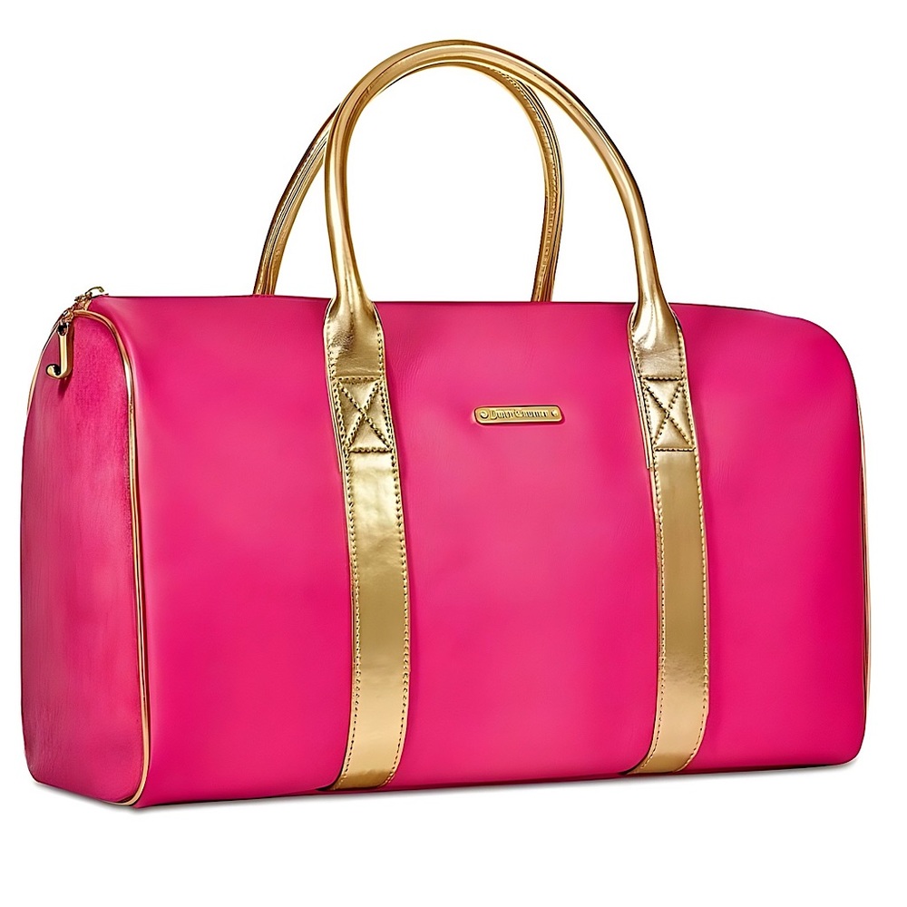 Juicy Couture Pink Overnight Weekender Duffle Bag